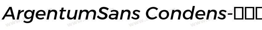 ArgentumSans Condens字体转换 ArgentumSans Condens字体转换